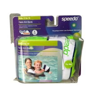 Speedo Kids Begin to Swim Fabric Arm Bands Ages 2-12 New